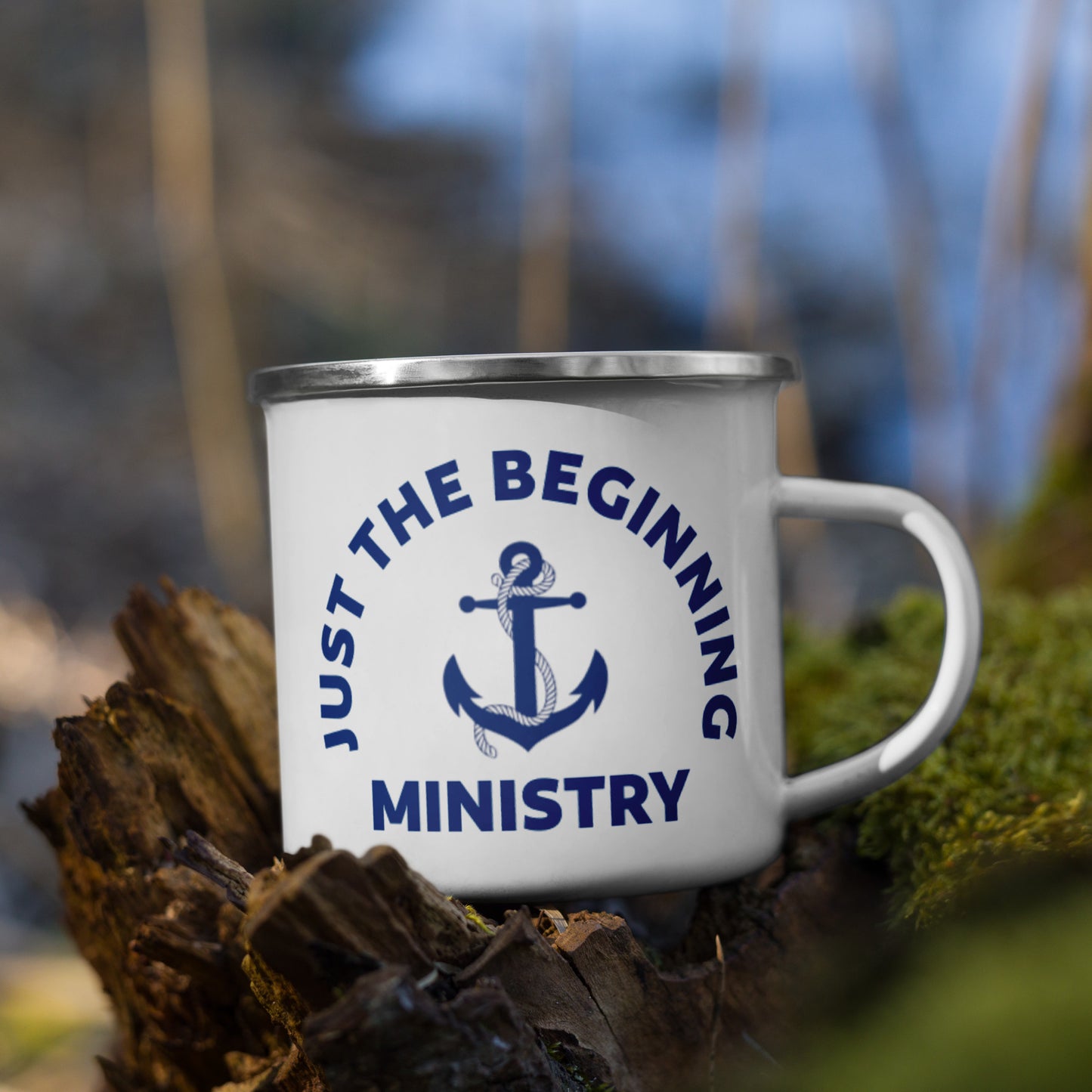 JTB Enamel Mug